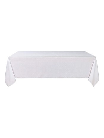 Mantel antiarrugas y antimanchas con efecto moteado