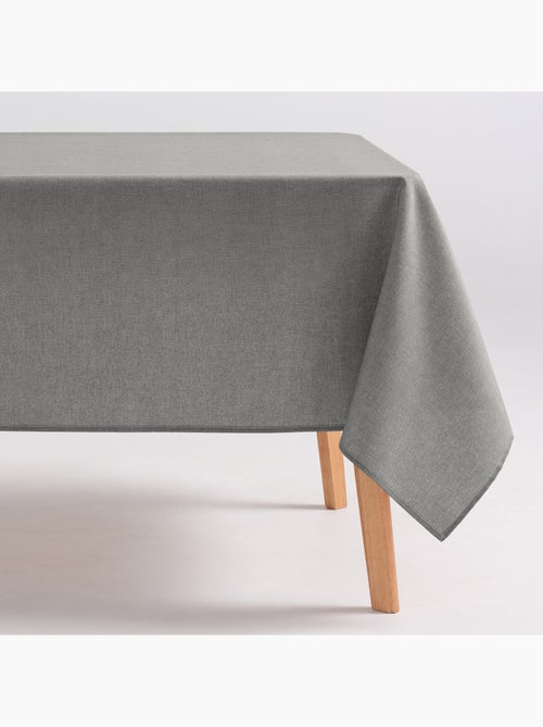 Mantel antimanchas algodón liso, tejido jaspeado. Caida natural, tacto tela - Gamusi. - Kiabi Mantel antimanchas algodón liso, tejido jaspeado. Caida natural, tacto tela - Gamusi. - Kiabi