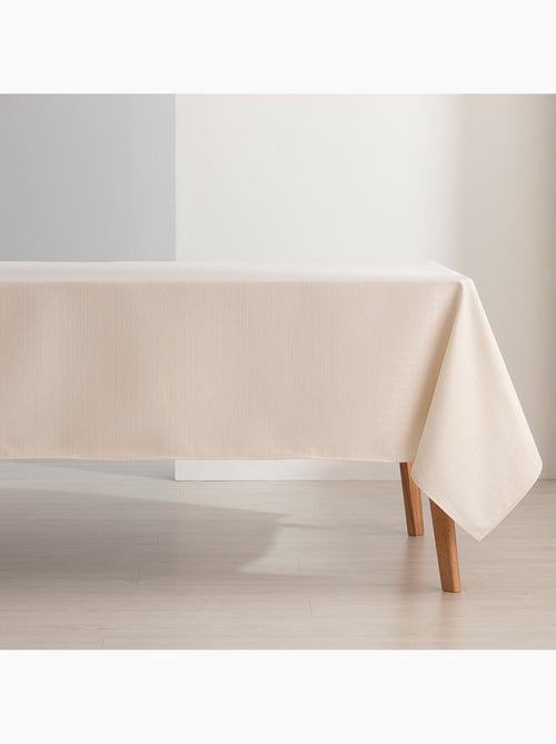Mantel antimanchas con tejido texturizado, diseño en panal de abeja -  Gamusi. - Kiabi