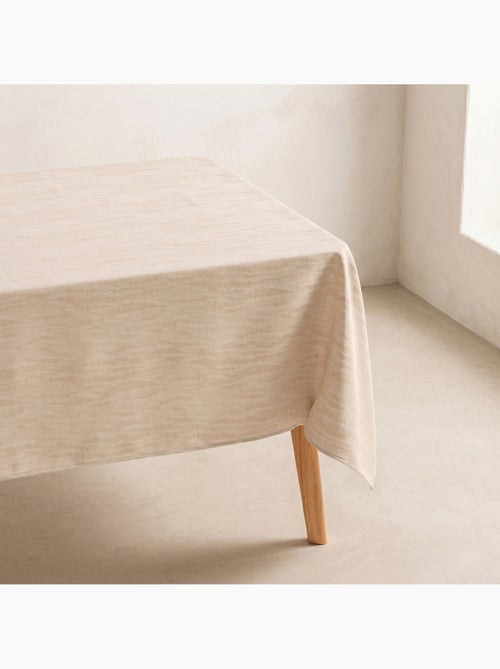 Mantel antimanchas con tejido texturizado efecto veteado -  Gamusi. - Kiabi