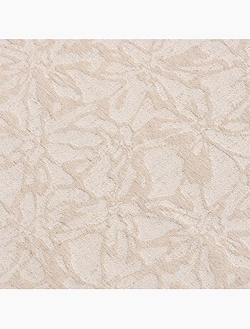 Mantel antimanchas con tejido texturizado floral - Gamusi.