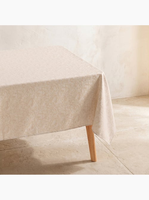 Mantel antimanchas con tejido texturizado floral - Gamusi. - Kiabi Mantel antimanchas con tejido texturizado floral - Gamusi. - Kiabi