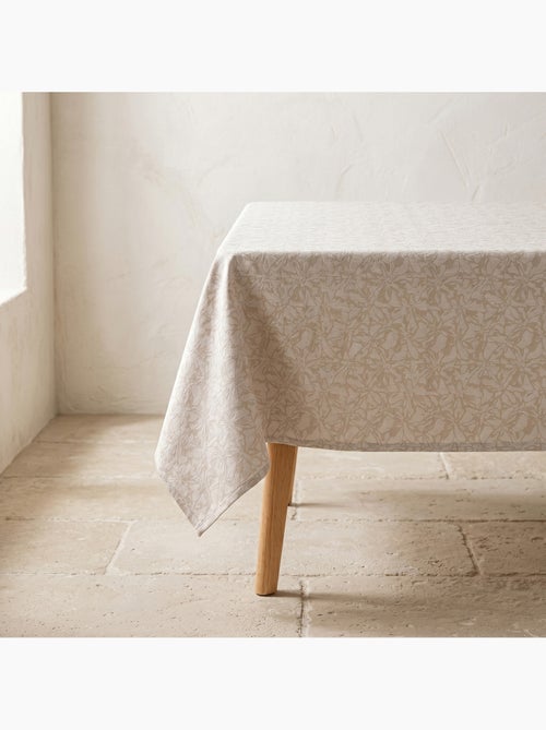 Mantel antimanchas con tejido texturizado floral - Gamusi. - Kiabi Mantel antimanchas con tejido texturizado floral - Gamusi. - Kiabi