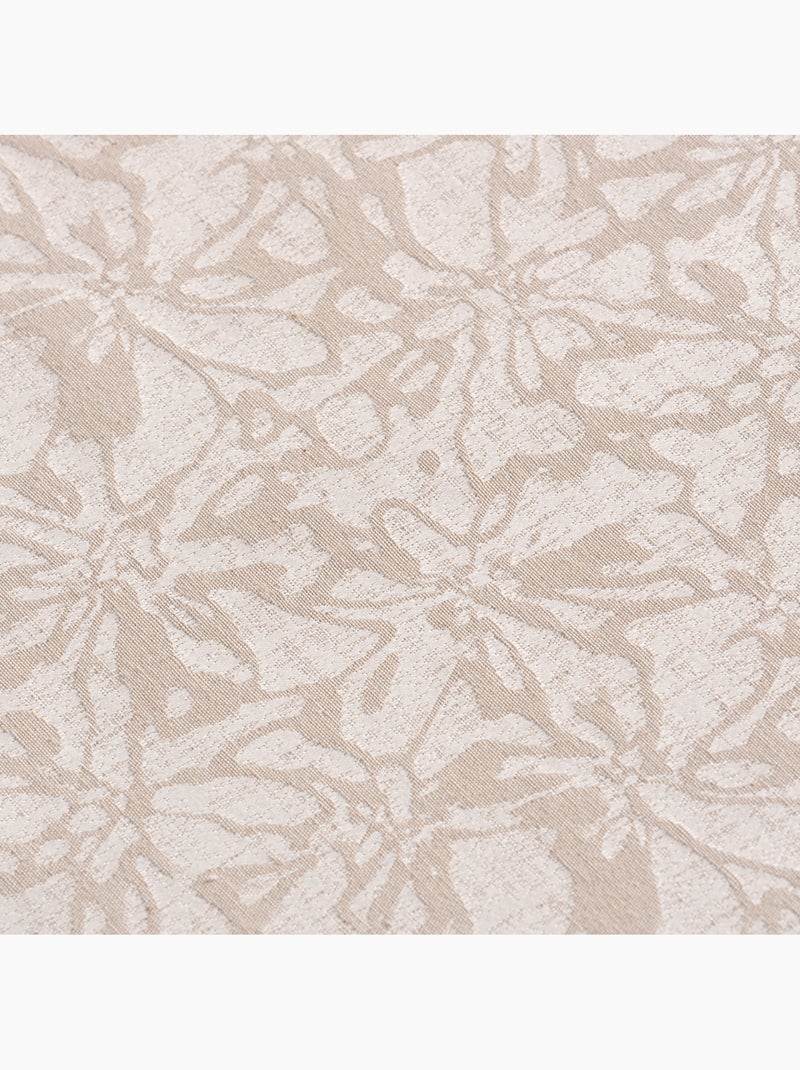 Mantel antimanchas con tejido texturizado floral -  Gamusi. Lino - Kiabi