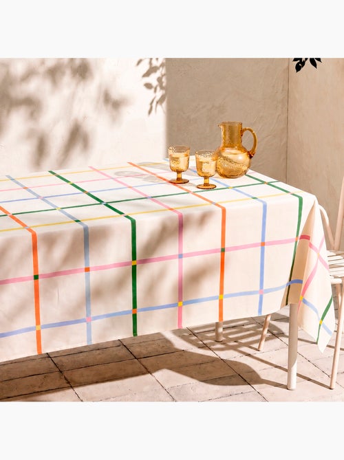 Mantel color lines "happyfriday" - Kiabi Mantel color lines "happyfriday" - Kiabi