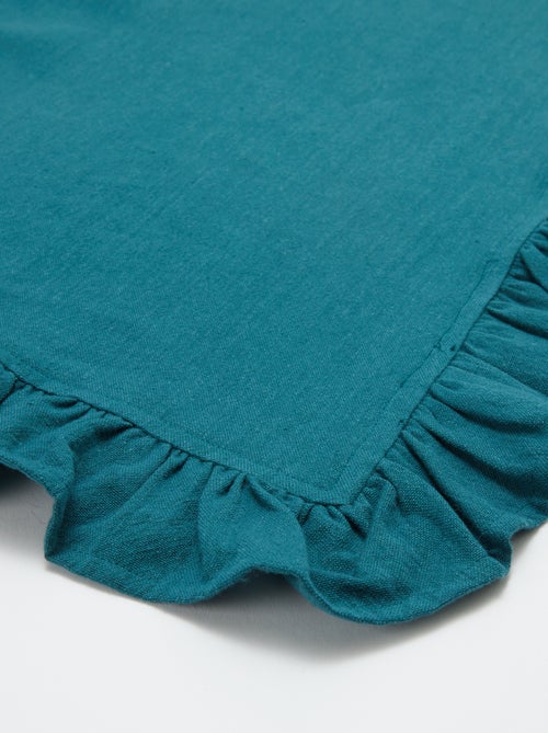 Mantel con flecos (150 x 200 cm) - Kiabi Home - Kiabi