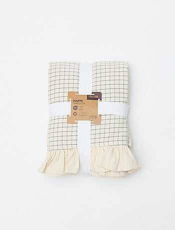 Mantel a rayas (150x200 cm) - Kiabi Home