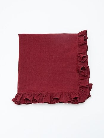 Mantel con flecos (150 x 300 cm) - Kiabi Home