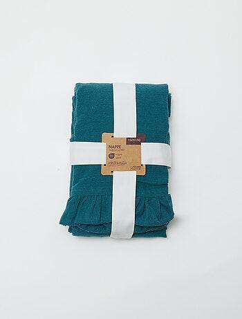 Mantel con volante (150 x 150 cm)