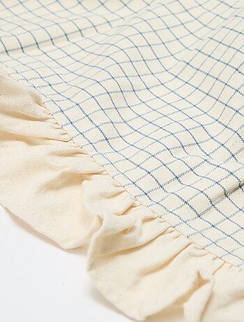 Mantel con volantes (150 x 150 cm)