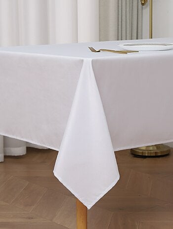 Mantel cuadrado con revestimiento antimanchas