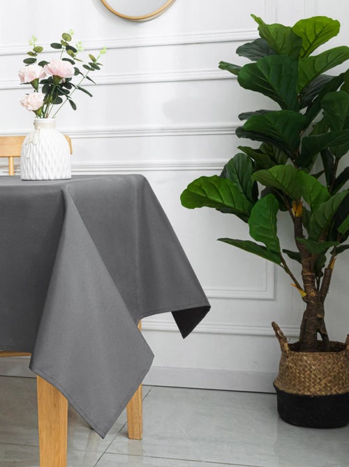 Mantel cuadrado con revestimiento antimanchas - Kiabi