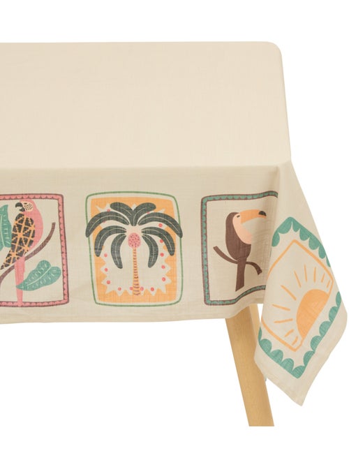 Mantel de algodón tropical hidrófugo - Kiabi