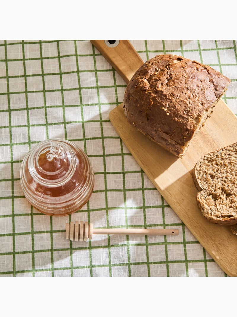 Mantel de cuadros de algodón, tratamiento hidrófugo Verde - Kiabi