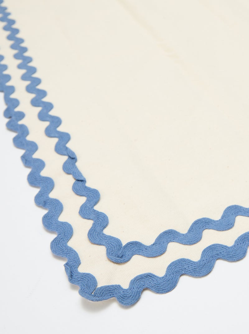 Mantel de lino mixto (150x250 cm) - Kiabi Home Beige - Kiabi