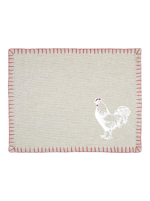 Mantel de mesa gallo de algodón - Kiabi