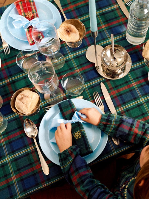 Mantel de mesa tartán 'Kiabi & Catherine Painvin' de algodón 150x250 cm - Kiabi