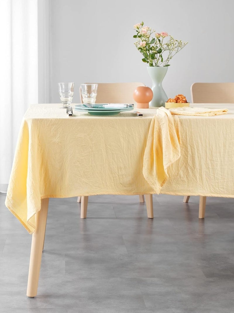 Mantel de Microfibra Suzy Douceur d'Intérieur Amarillo - Kiabi