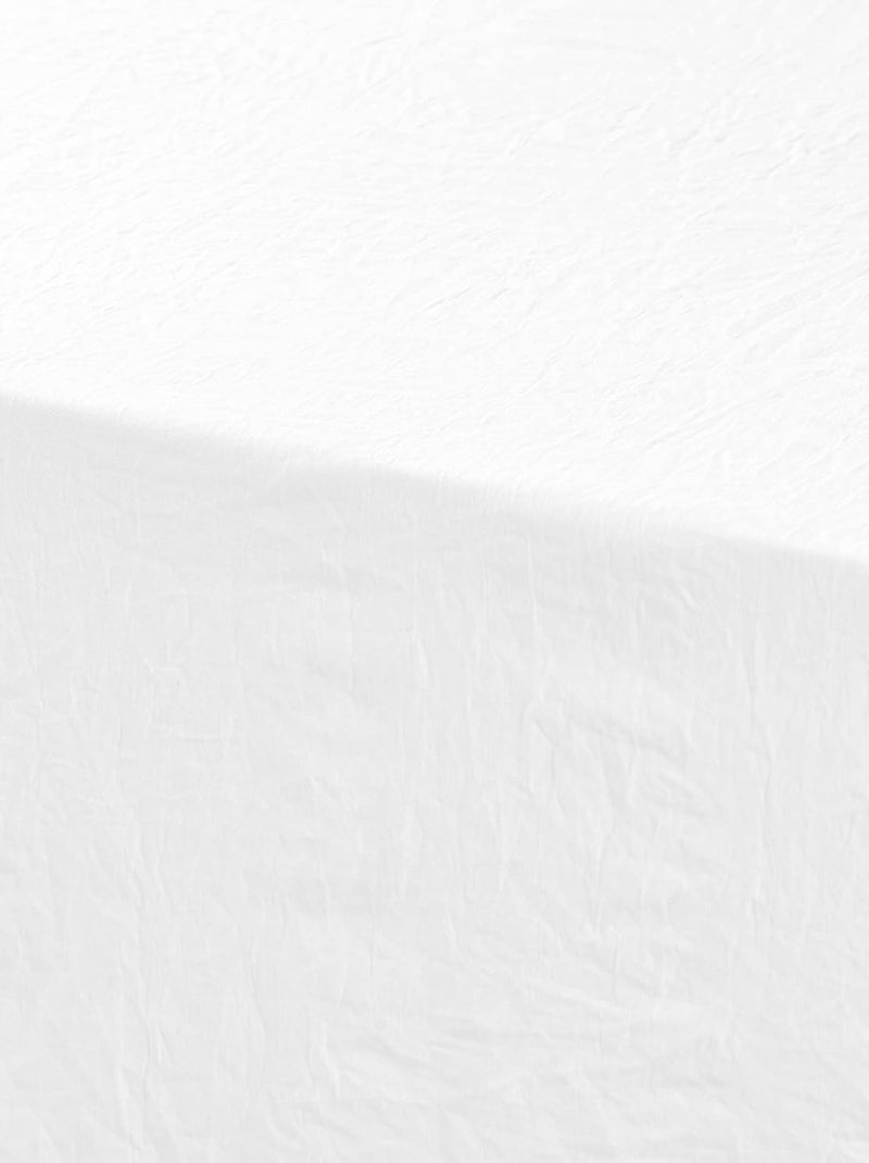Mantel de Microfibra Suzy Douceur d'Intérieur Blanco - Kiabi