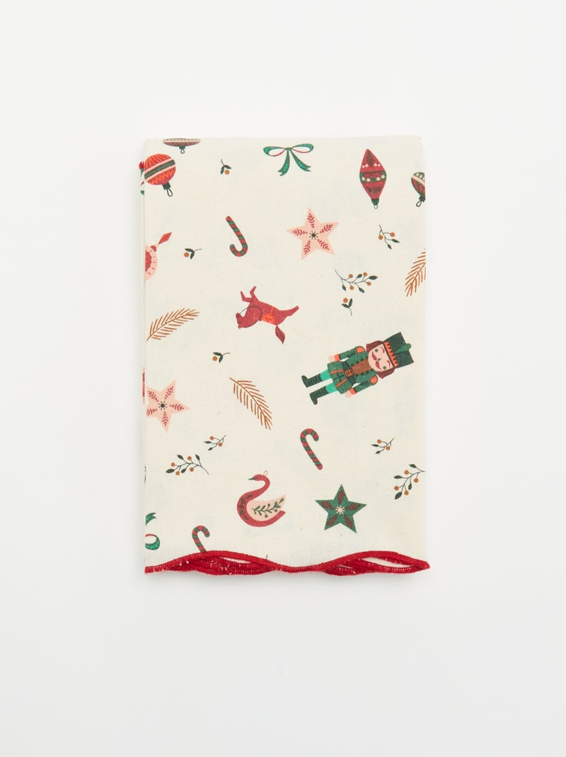 Mantel de Navidad - KIABI Home Crudo - Kiabi
