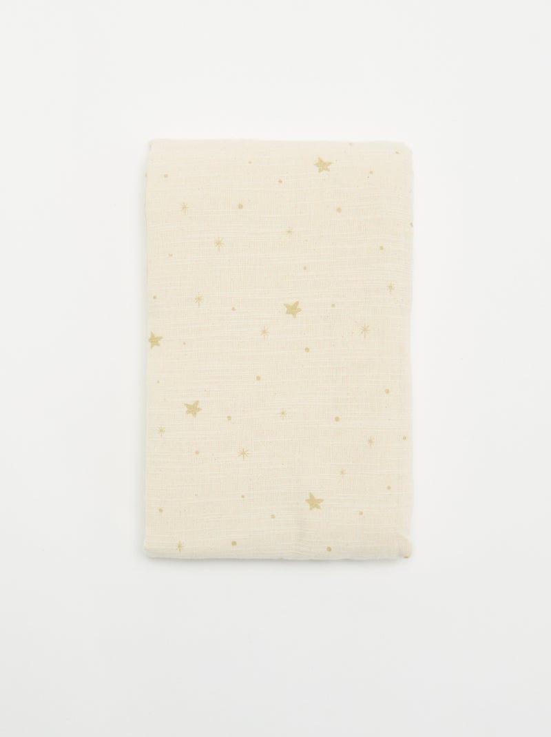 Mantel de Navidad estampado 'estrellas' - KIABI Home Crudo - Kiabi