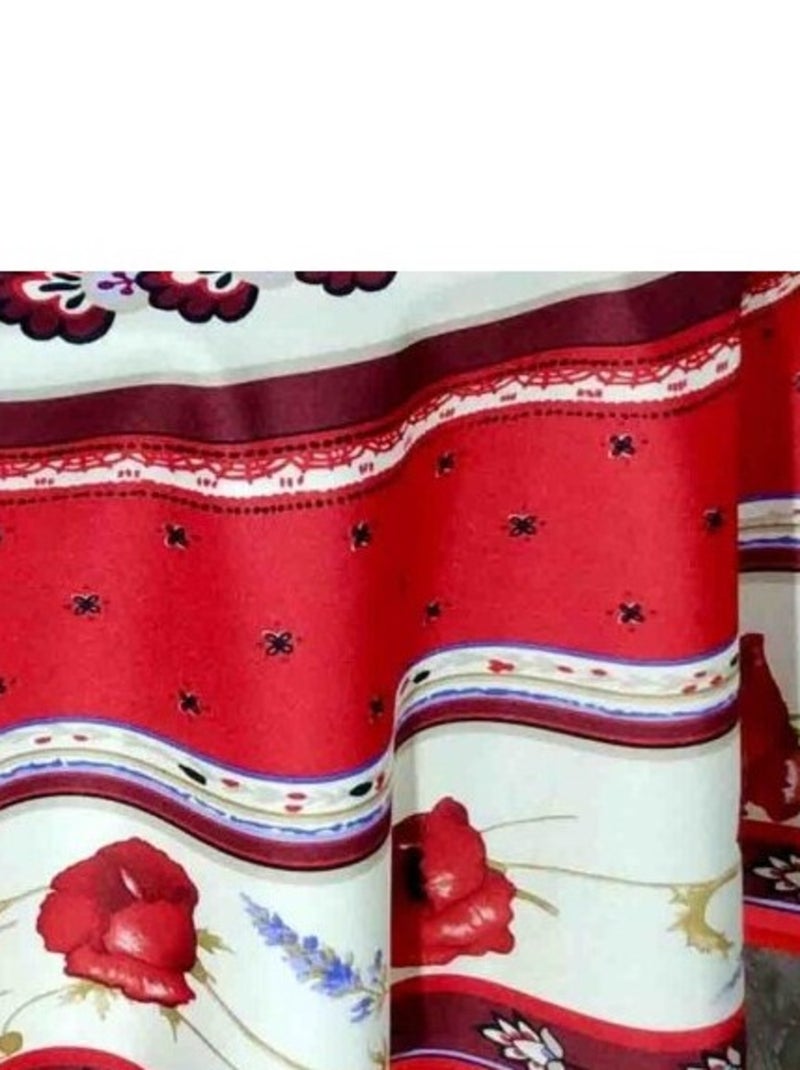 Mantel de Poliéster Castelanne PROMO LINGE Rojo - Kiabi