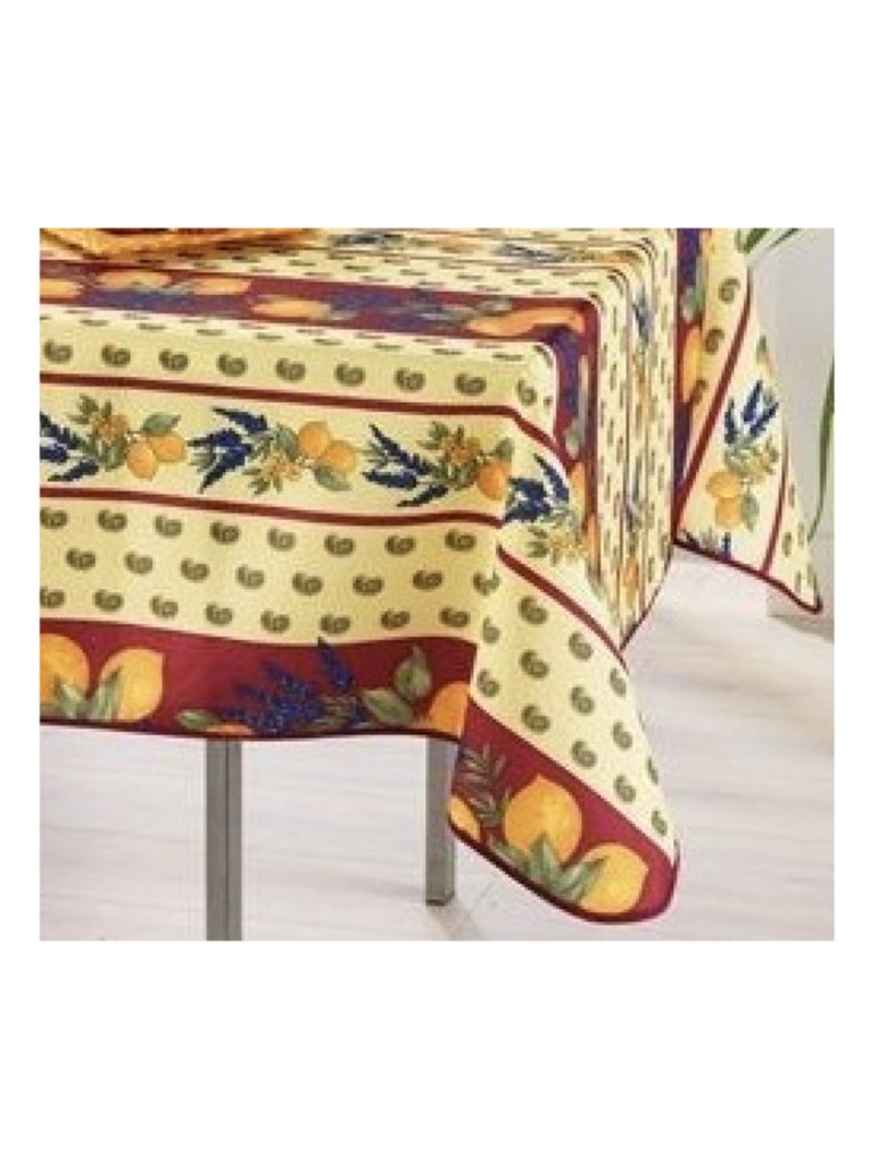 Mantel de Poliéster Citron PROMO LINGE Rojo - Kiabi