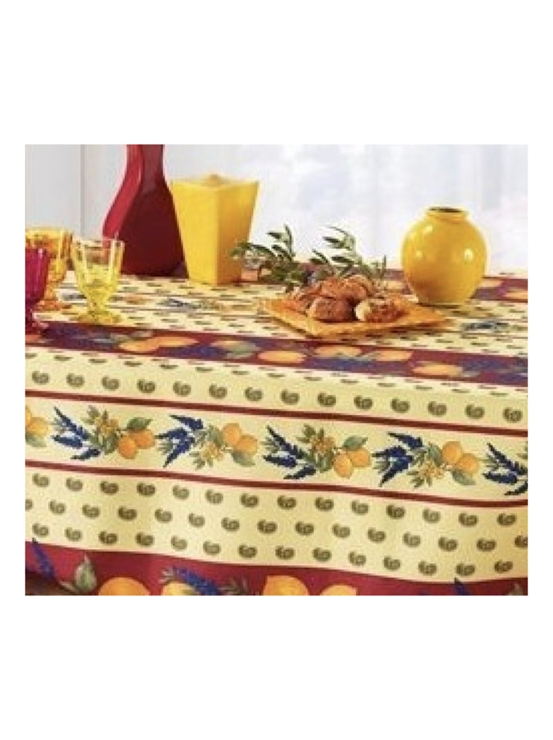 Mantel de Poliéster Citron PROMO LINGE Rojo - Kiabi