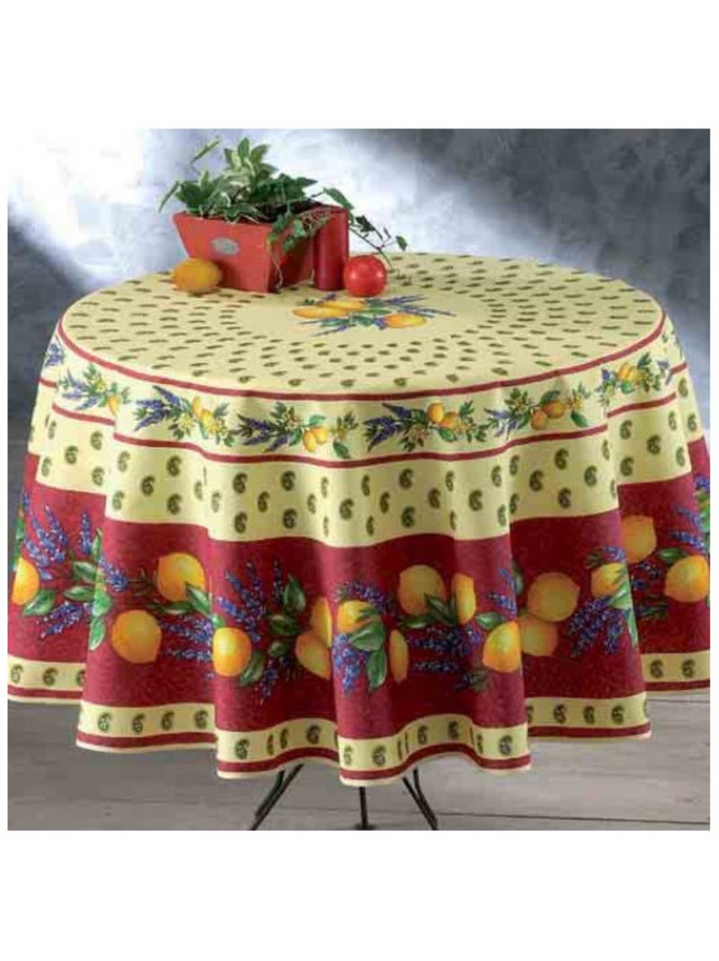 Mantel de Poliéster Citron PROMO LINGE Rojo - Kiabi