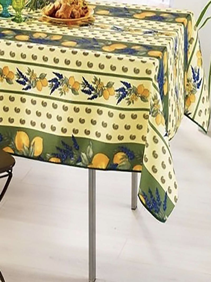 Mantel de Poliéster Citron PROMO LINGE Verde - Kiabi