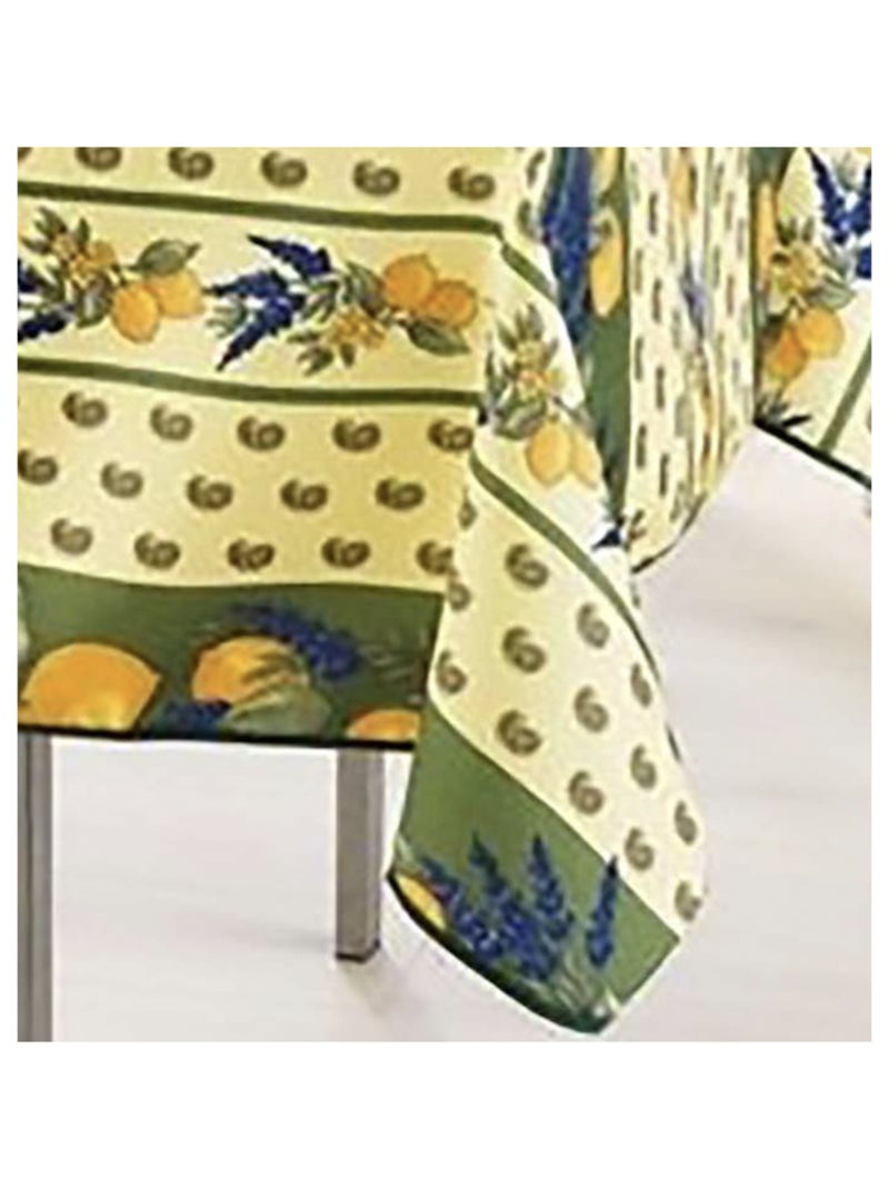 Mantel de Poliéster Citron PROMO LINGE Verde - Kiabi