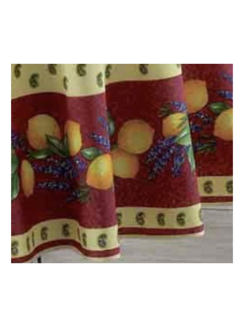 Mantel de Poliéster Citron PROMO LINGE Verde - Kiabi