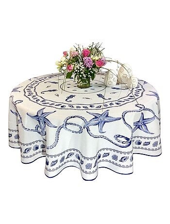 Mantel de Poliéster Marin PROMO LINGE