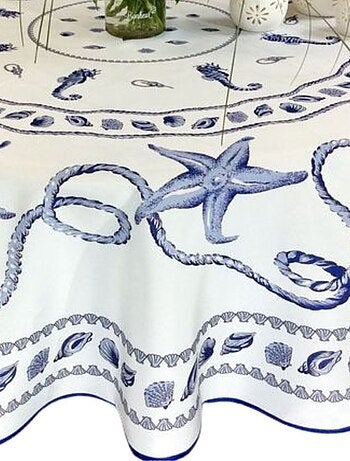 Mantel de Poliéster Marin PROMO LINGE