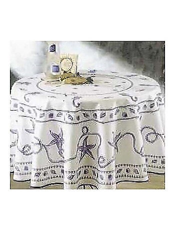 Mantel de Poliéster Marin PROMO LINGE