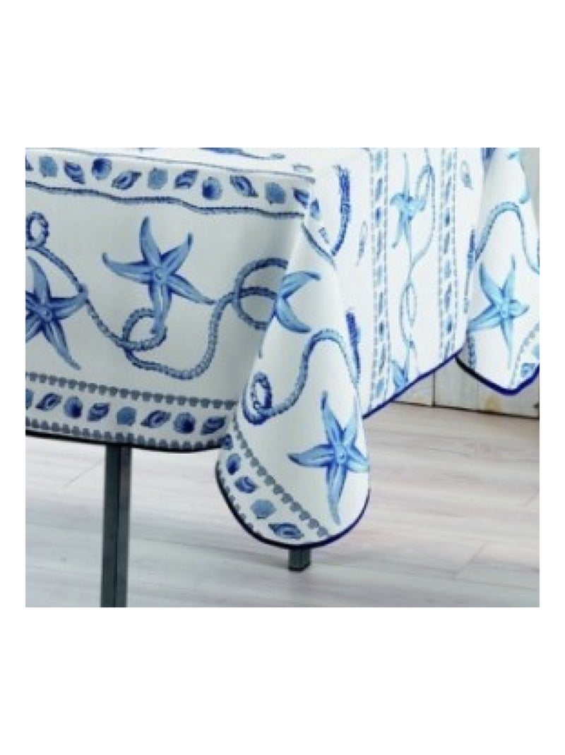 Mantel de Poliéster Marin PROMO LINGE Blanco - Kiabi