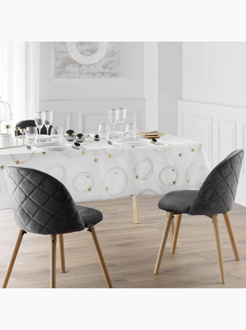 Mantel de Poliéster Métallisé Star PROMO LINGE - Kiabi