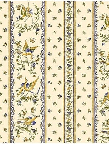 Mantel de Poliéster Moustier Bleu PROMO LINGE