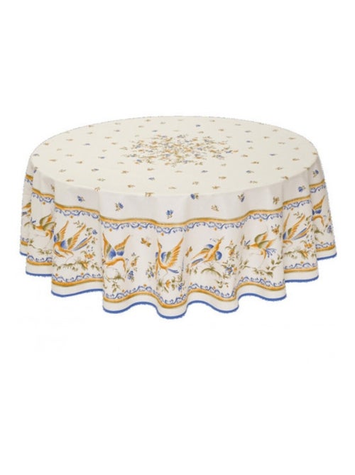 Mantel de Poliéster Moustier Bleu PROMO LINGE - Kiabi