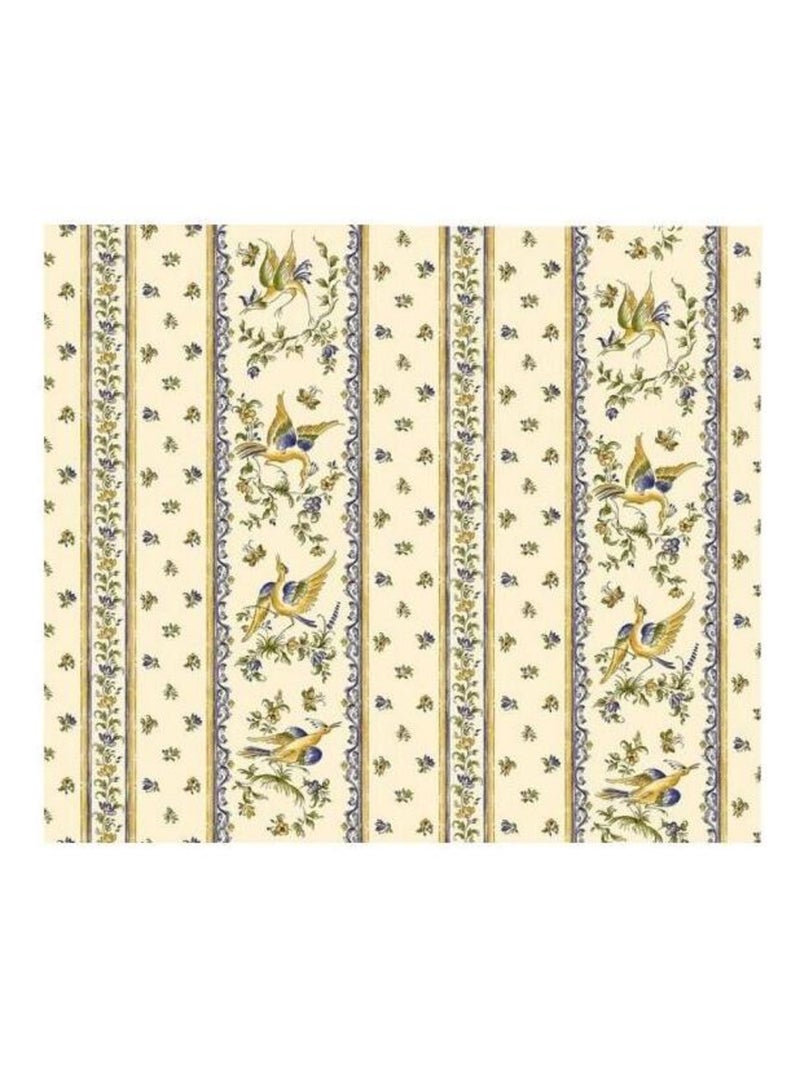 Mantel de Poliéster Moustier PROMO LINGE Blanco Azul - Kiabi