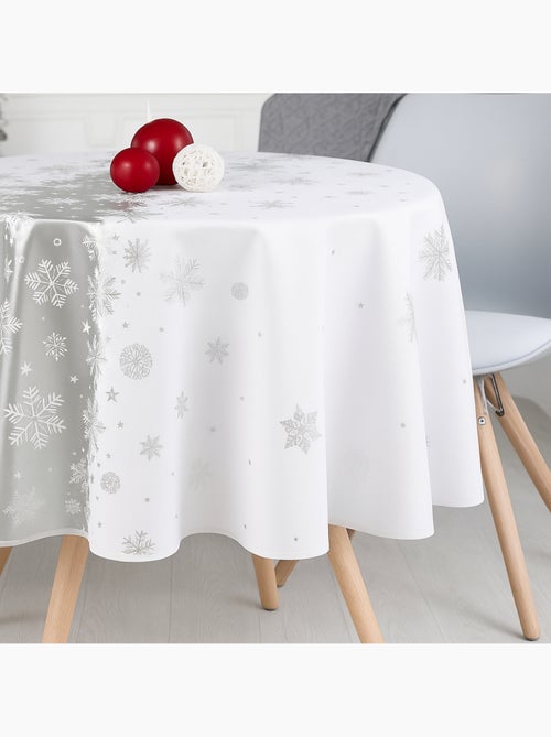 Mantel de Poliéster Nieve navideña PROMO LINGE - Kiabi