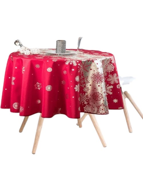 Mantel de Poliéster Nieve navideña PROMO LINGE - Kiabi