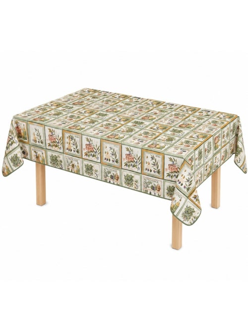Mantel de poliéster oliviera promo linge - Kiabi Mantel de poliéster oliviera promo linge - Kiabi