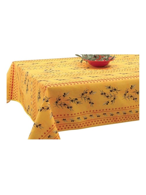 Mantel de Poliéster Olivou PROMO LINGE - Kiabi Mantel de Poliéster Olivou PROMO LINGE - Kiabi