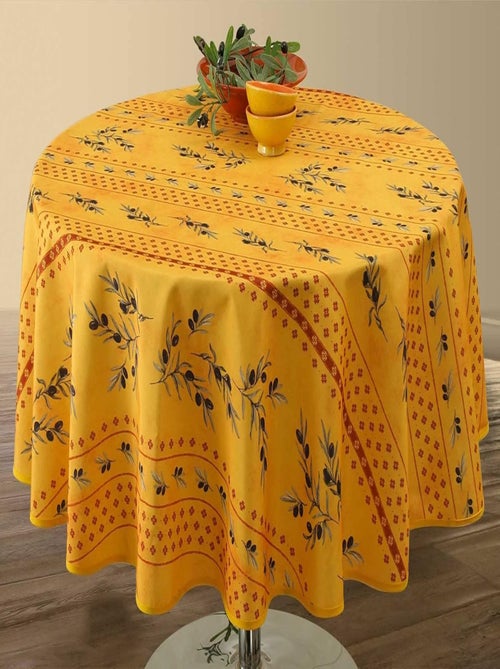 Mantel de Poliéster Olivou PROMO LINGE - Kiabi Mantel de Poliéster Olivou PROMO LINGE - Kiabi