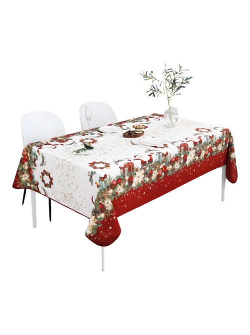 Mantel de Poliéster Papá Noel Estrellado PROMO LINGE - Kiabi Mantel de Poliéster Papá Noel Estrellado PROMO LINGE - Kiabi