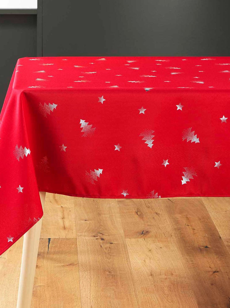 Mantel de Poliéster Sapin argent PROMO LINGE Rojo - Kiabi