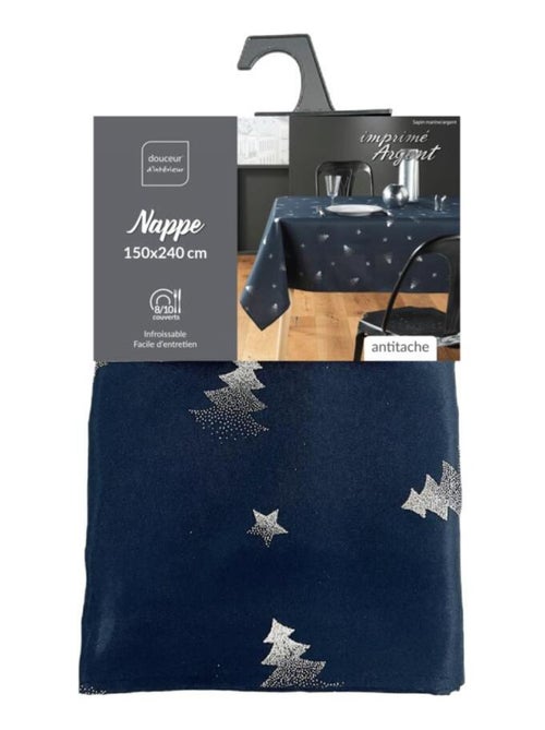 Mantel de Poliéster Sapin argent PROMO LINGE - Kiabi