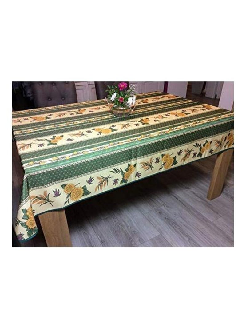 Mantel de Poliéster Tournesol Abeille PROMO LINGE Verde - Kiabi
