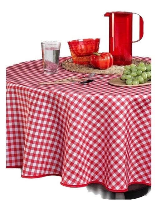 Mantel de Poliéster VICHY PROMO LINGE - Kiabi Mantel de Poliéster VICHY PROMO LINGE - Kiabi
